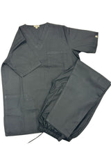 Midnight Black Scrub Set - Medium