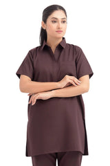 Classic Collar-Fit Scrub Set