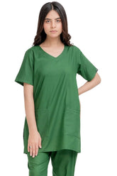 Dual-Pocket Scrub Set