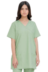 Elegant V-Neckline Scrub Set