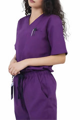 Womens Essential Tri-Pocket Scrub Set