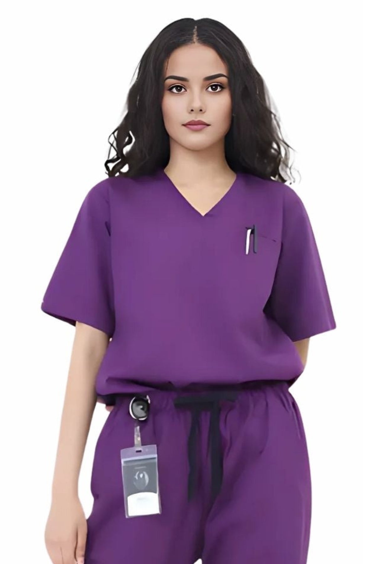 Essential Tri-Pocket Scrub Set