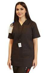 FlexFit Unisex V Neck Scrub Set