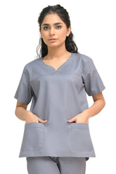 Notch-V Yoke Scrubs Set