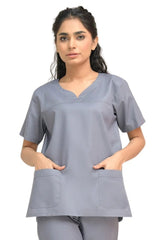 Notch-V Yoke Scrubs Set