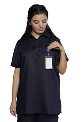 Pharmacist's Clinical Collar Scrub Kit - Shirt Detail