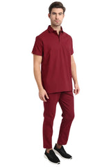 Physician Executive Collar Scrub Set