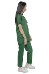 Dermatologist's Elite Pocketed Scrub Set-Right Side