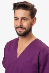 Surgeons V- Neckline Scrub Kit - neck style view