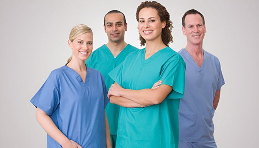 Modern Medical Scrubs Combining Comfort Style and Functionality!