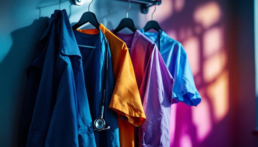 Solid Colored Medical Scrubs