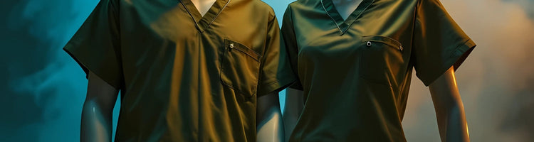 Olive Green Scrubs