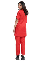 Women's Tri-Secure Zipper Scrubs Kit - back view