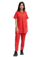 Women's Tri-Secure Zipper Scrubs Kit - Full front view