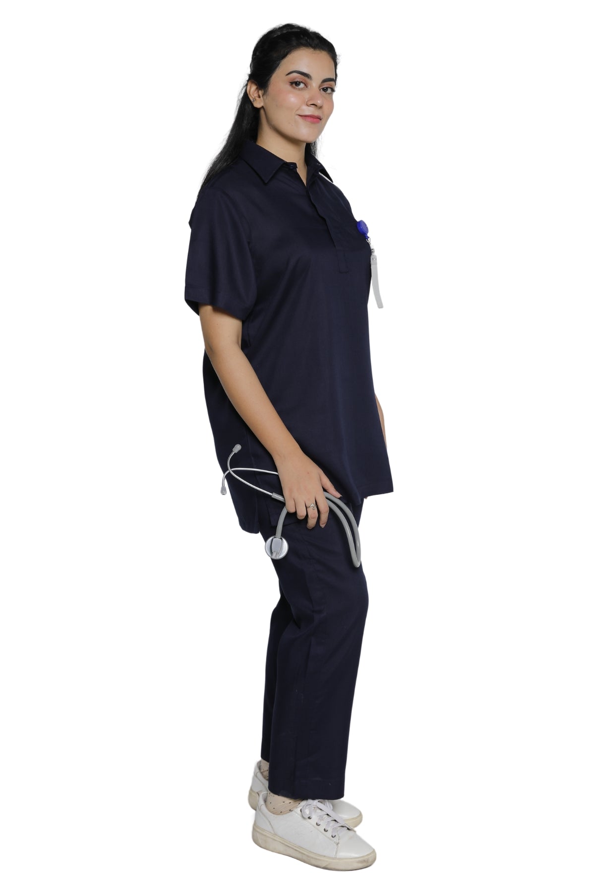 Pharmacist's Clinical Collar Scrub Kit-Right Side