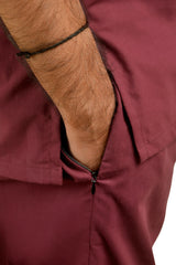 Surgeon's Precision V-Neck Scrub Set - trouser side pocket view