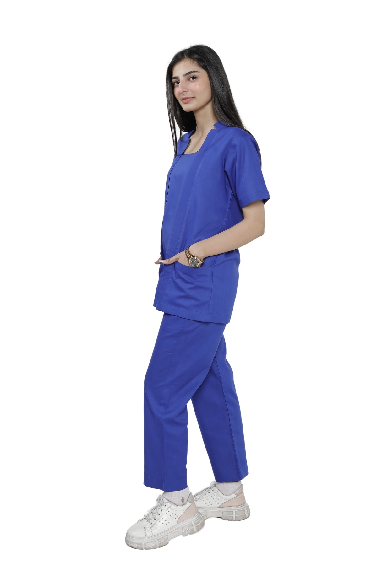 Premium Square Neck Scrub Set for Healthcare