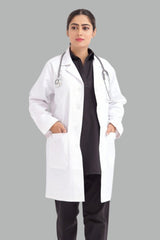 ComfortWear Pro Lab Coat-Front Pockets