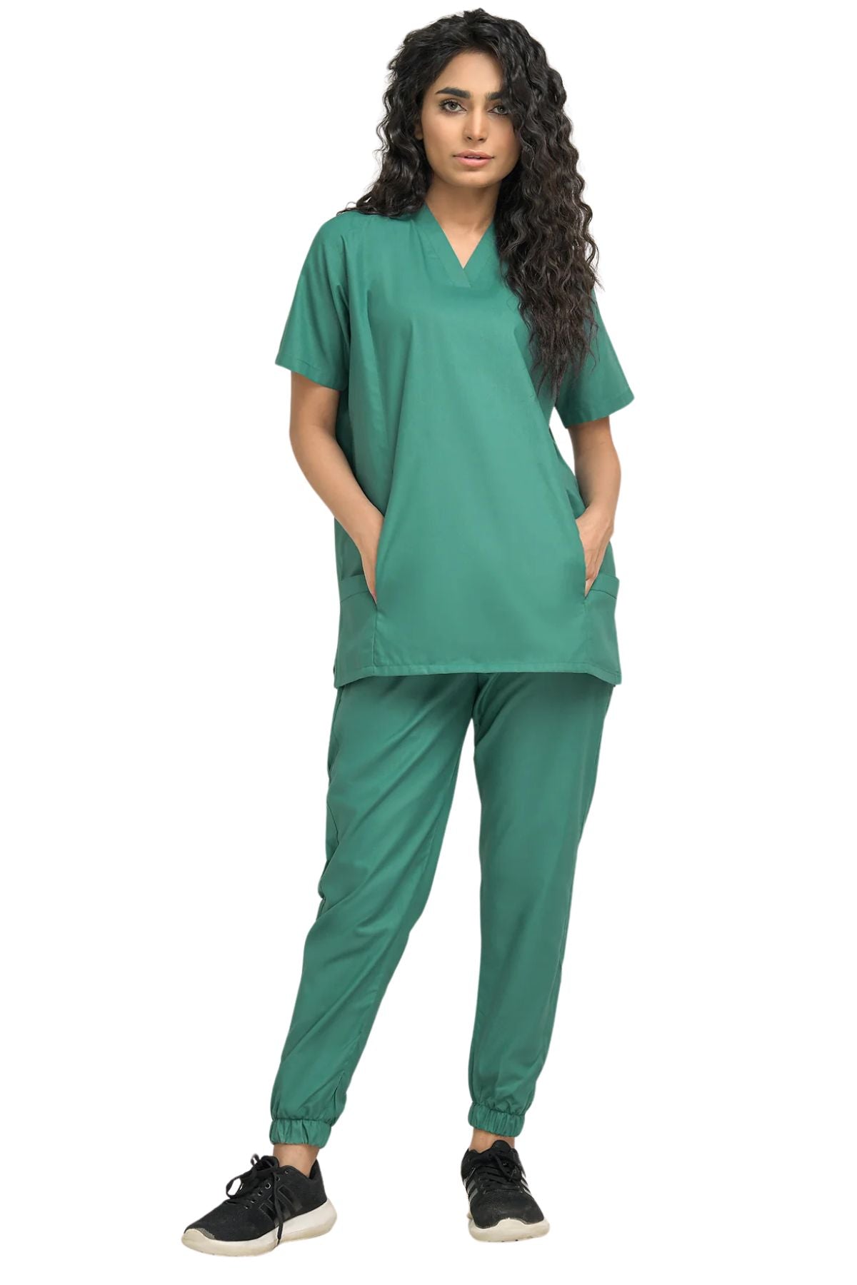 Side Pockets Scrub Set