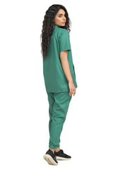 Side Pockets Scrub Set