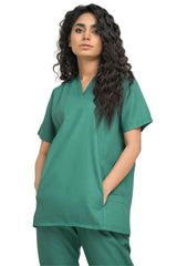 Side Pockets Scrub Set