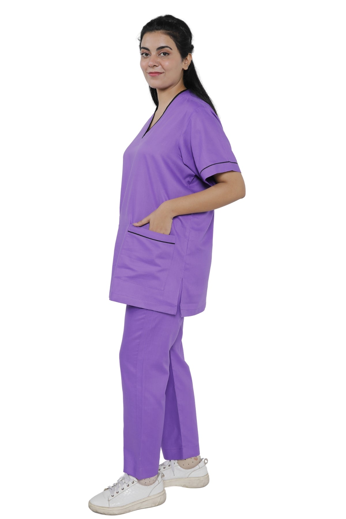 Women's Tri-Pocket Scrubs Kit-Left View