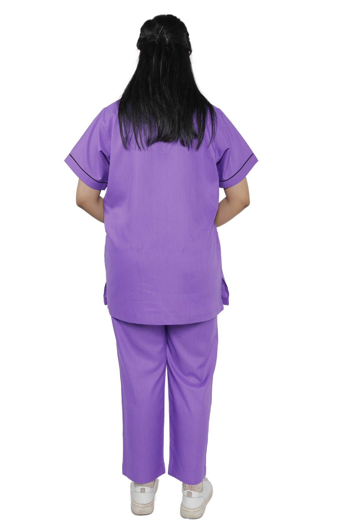 Women's Tri-Pocket Scrubs Kit-Back Side